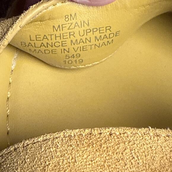 Marc‎ Fisher Zain Espadrilles Platform Sandals Mustard Suede Leather Women’s 8M - Picture 8 of 8